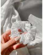 InvisiBobble Sprunchie Extra Hold Pure White еластичен ластик 1 бр.