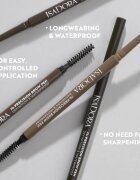 IsaDora Precision Eyebrow Pen прецизен молив за вежди цвят 04 Medium Brown 009 гр.