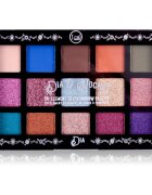 J.Cat Beauty Dia & Noche палитра сенки за очи цвят 101 Dia 16 гр.
