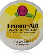 J.Cat Beauty Lemon-Aid Твърдо почистващо средство за гъби и четки за грим 30 гр.