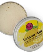 J.Cat Beauty Lemon-Aid Твърдо почистващо средство за гъби и четки за грим 30 гр.