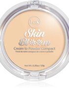 J.Cat Beauty Skin Bloom компактен кремообразен фон дьо тен за пълно покритие цвят 102 Buff 7.5 гр.