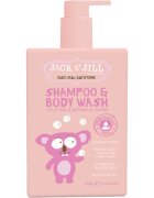 Jack N’ Jill Natural Bathtime Shampoo & Body Wash шампоан и душ гел за деца 300 мл.