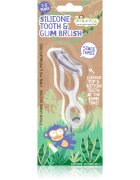 Jack N’ Jill Silicone детска четка за зъби и венци софт 1 бр.