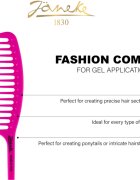 Janeke Fashion Comb For Gel Application гребен за нанасяне на гелообразни продукти 1 бр.