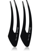 Janeke Hair Clip фиби за коса Black 13 см