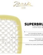 Janeke Superbrush голяма плоска четка За коса 1 бр.