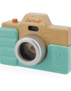 Janod Camera фотоапарат от дърво 18m+ 1 бр.