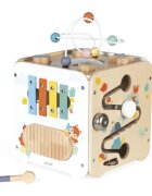 Janod Pure Activity Cube играчка за подреждане 18m+ 1 бр.