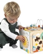 Janod Pure Activity Cube играчка за подреждане 18m+ 1 бр.