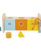 Janod Shape Sorter Box with Keys играчка сортер 18m+ 1 бр.