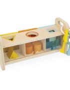 Janod Shape Sorter Box with Keys играчка сортер 18m+ 1 бр.