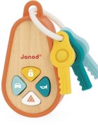 Janod Sounding Keychain играчка за подреждане от дърво 18m+ 1 бр.