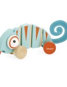 Janod Tropik Pull-Along Chameleon люлееща се играчка 12m+ 1 бр.