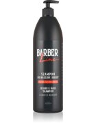 Joanna Barber Line Beard and Hair Shampoo шампоан за коса и брада за мъже 1000 мл.
