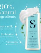 Joanna Sensual Creamy Shower Gel душ гел Goat Milk & Prebiotics 500 мл.