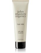 John Masters Organics Rose & Apricot Hair Milk мляко без отмиване за сухи краища на косата 118 мл.