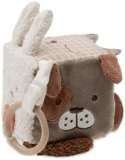 JOLLEIN Animal Friends Activity Cube играчка за подреждане 0m+ 1 бр.
