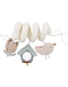 JOLLEIN Lovely Birds Pram Chain контрастна играчка за окачане 0m+ 1 бр.