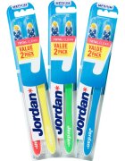 Jordan Total Clean Medium 2 pack четка за зъби 2 бр.