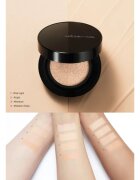 JUNG SAEM MOOL Essential Skin Nuder Longwear Cushion дълготраен грим в гъбичка SPF 50+ + резервен пълнител цвят Medium Deep 2x14 гр.
