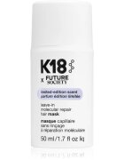 K18 Future x Society Leave-in Molecular Repair Hair Mask интензивна възстановяваща маска за обезцветена боядисана и химически третирана коса 50 мл.