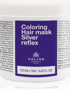Kallos Coloring Hair Mask Silver Reflex маска за коса неутрализиращ жълтеникавите оттенъци 275 мл.
