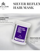 Kallos Coloring Hair Mask Silver Reflex маска за коса неутрализиращ жълтеникавите оттенъци 275 мл.