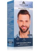 Kallos Glow Lasting Cream Colour перманентната боя за коса за мъже цвят Medium Blond 60 мл.