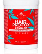 Kallos Hair Pro-Tox Cannabis регенерираща маска за коса с конопено масло 1000 мл.