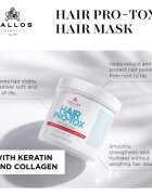 Kallos Hair Pro-Tox маска за слаба и увредена коса с кокосово масло хиалуронова киселина и колаген 275 мл.