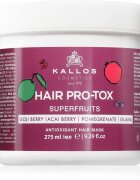 Kallos Hair Pro-Tox Superfruits регенерираща маска за уморена коса без блясък 275 мл.
