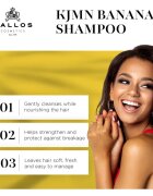 Kallos KJMN Professional Banana подсилващ шампоан 500 мл.