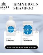 Kallos KJMN Professional Biotin шампоан за тънка слаба и късаща се коса 1000 мл.