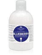 Kallos KJMN Professional Blueberry възстановяващ шампоан за суха увредена и химически третирана коса 1000 мл.