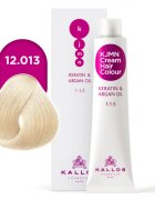 Kallos KJMN Professional Cream Hair Colour Keratin & Argan Oil боя за коса цвят 12.013 Special Ultra Beige Blond 100 мл.