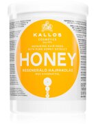 Kallos KJMN Professional Honey интензивна хидратираща маска за суха и увредена коса 1000 мл.