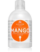 Kallos KJMN Professional Mango хидратиращ шампоан за суха увредена и химически третирана коса 1000 мл.