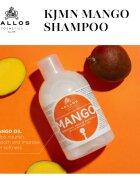 Kallos KJMN Professional Mango хидратиращ шампоан за суха увредена и химически третирана коса 1000 мл.