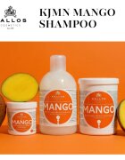 Kallos KJMN Professional Mango хидратиращ шампоан за суха увредена и химически третирана коса 1000 мл.