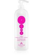 Kallos KJMN Professional Nourishing Shampoo подхранващ шампоан за суха и увредена коса 1000 мл.