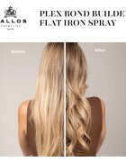 Kallos Plex Flat Iron Spray термозащитен спрей за оформяне с преса и маша за увредена и химически третирана коса 200 мл.