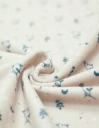Kaloo Lapinoo деликатно одеяло с възможност за прикрепяне към седалката в кола Cream 80 cm x 70 cm 1 бр.