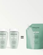 Kérastase Specifique Bain Divalent дълбоко почистващ шампоан за мазна кожа на скалпа Refill 500 мл.