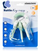 Kikkaboo Rattle Keychain дрънкалка 3 m+ Mint 1 бр.