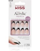 KISS Acrylic French Color Изкуствени нокти Flame 28 бр.