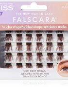 KISS Falscara Multi Wisps лепящи снопчета мигли Mocha 24 бр.