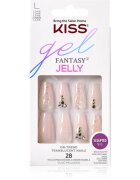 KISS Gel Fantasy Jelly Изкуствени нокти Jelly Juice 28 бр.