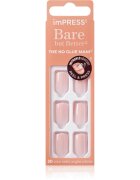 KISS imPRESS Bare but Better Изкуствени нокти самозалепващ се Instinct 30 бр.