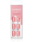 KISS imPRESS Color Short Изкуствени нокти Pretty Pink 30 бр.